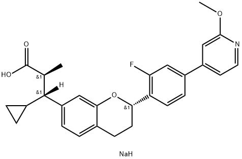 化合物 AP5 SODIUM 结构式