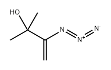 3-Buten-2-ol, 3-azido-2-methyl- 结构式