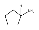 环戊烷-1-D-1-胺 结构式