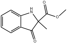 methyl2-methyl-3-oxoindoline-2-carboxylate 结构式