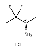 2-Butanamine, 3,3-difluoro-, hydrochloride (1:1), (2S)- 结构式