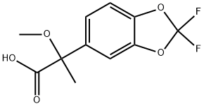 1,3-Benzodioxole-5-acetic acid, 2,2-difluoro-α-methoxy-α-methyl-