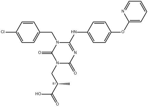 化合物(E/Z)-SIVOPIXANT 结构式