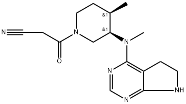 托法替尼杂质 6 结构式