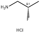 (S)-2-氟丙-1-胺盐酸盐 结构式
