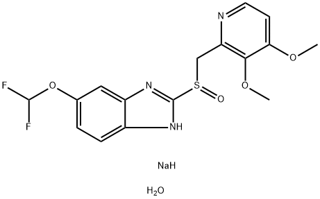 泮托拉唑钠水合物 结构式