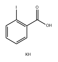 Benzoic acid, 2-iodo-, potassium salt (1:1) 结构式