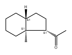 Ketone, 3aalpha,4,5,6,7,7a-hexahydro-7abeta-methyl-1beta-indanyl methy l 结构式