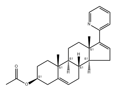 阿比特龙异丙醚 结构式