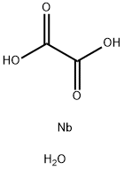 Ethanedioic acid, niobium(5+) salt, hydrate (5:2:) 结构式