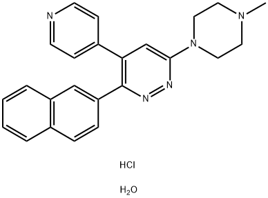 MW-150 DIHYDROCHLORIDE DIHYDRATE 结构式