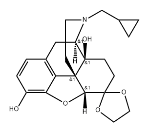 Naltrexone Ethylene Ketal 结构式