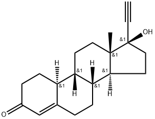 炔诺酮杂质10 结构式