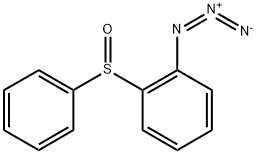 Benzene, 1-azido-2-(phenylsulfinyl)- 结构式