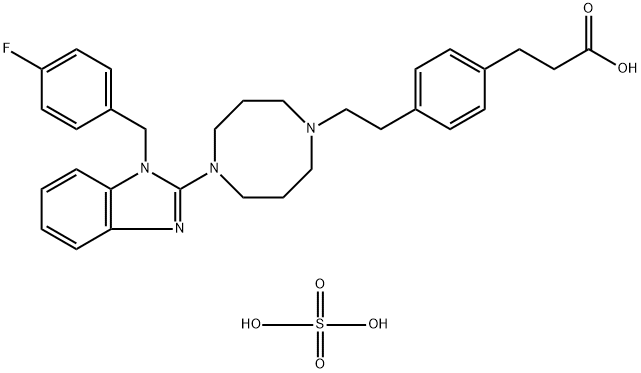 化合物 KAA-276 HCL 结构式