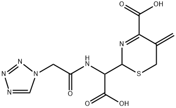 头孢唑啉杂质J 结构式