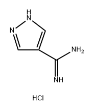 1H-吡唑-4-甲酰胺(盐酸盐) 结构式