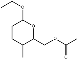 2H-Pyran-2-methanol,6-ethoxytetrahydro-3-methyl-,acetate,[2S-(2alpha,3bta,6alpha)]-(9CI) 结构式