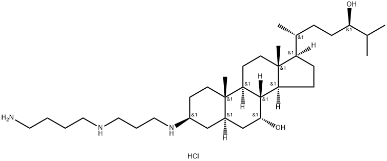 (3S,5R,7R,8R,9S,10S,13R,14S,17R)-3 - ((3 - ((4-氨基丁 结构式