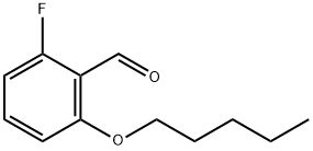 2-fluoro-6-(pentyloxy)benzaldehyde 结构式