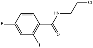 N-(2-Chloroethyl)-4-fluoro-2-iodobenzamide 结构式