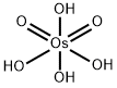 Osmium hydroxide oxide (Os(OH)4O2) 结构式