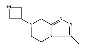 7-(azetidin-3-yl)-3-methyl-6,8-dihydro-5H-[1,2,4]triazolo[4,3-a]pyrazine