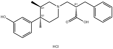 阿维莫潘代谢物(ADL08-0011)盐酸盐 结构式