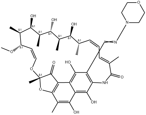 Rifamycin AMI-DA 结构式