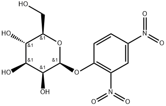 2,4-Dinitrophenyl β-D-mannopyranoside 结构式