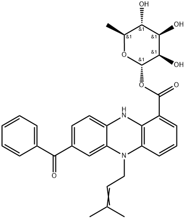 艾芬尼菌素 A 结构式