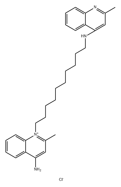 地喹氯铵EP杂质B 结构式