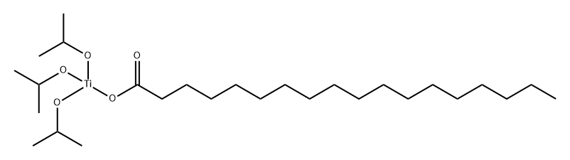 tris(propan-2-olato)(stearato-O)titanium 结构式