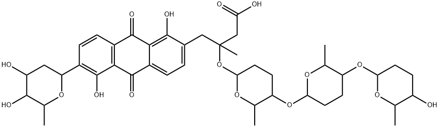 阿米参霉素 B 结构式