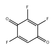 2,5-Cyclohexadiene-1,4-dione,  2,3,5-trifluoro-,  radical  ion(1-)  (9CI) 结构式