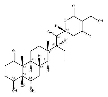 Somnifericin 结构式