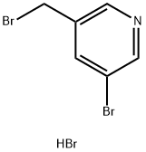 3-溴-5-(溴甲基)吡啶(氢溴酸盐)(1:1) 结构式