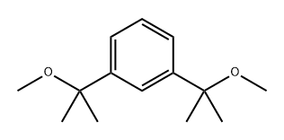 1,3-bis(2-methoxypropan-2-yl)benzene 结构式