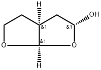 (2R,3AS,6AR)-六氢呋喃并[2,3-B]呋喃-2-醇 结构式