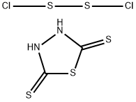 2,5-巯基-1,3,4-噻二唑-二氯化硫聚合物 结构式
