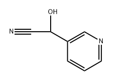 2-羟基-2-(吡啶-3-基)乙腈 结构式