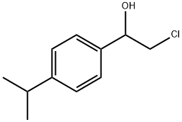 Benzenemethanol, α-(chloromethyl)-4-(1-methylethyl)- 结构式
