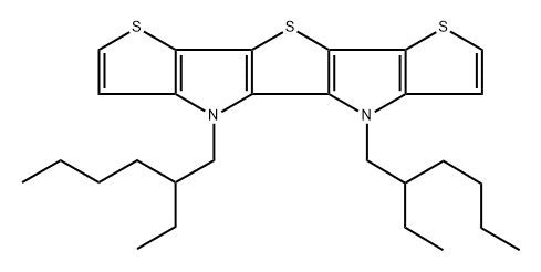4,5-Bis(2-ethylhexyl)-dithieno[2,3-d:2',3'-d']thieno[3,2-b:4,5-b']dipyrrole 结构式