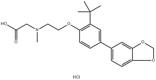 LY2365109盐酸盐 结构式