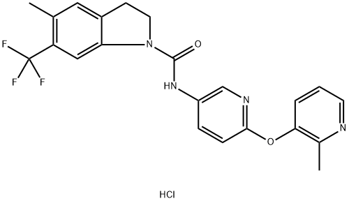SB 243213 dihydrochloride 结构式