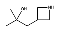 1-(氮杂环丁烷-3-基)-2-甲基丙烷-2-醇 结构式