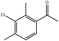 1-(3-chloro-2,4-dimethylphenyl)ethanone 结构式