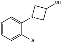 1-(2-bromophenyl)azetidin-3-ol 结构式