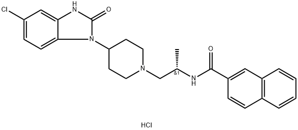 化合物 VU0155069 HYDROCHLORIDE 结构式