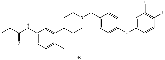 SNAP 94847 (hydrochloride) 结构式